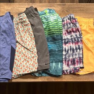 Kids xl/mens small swim shorts bundle